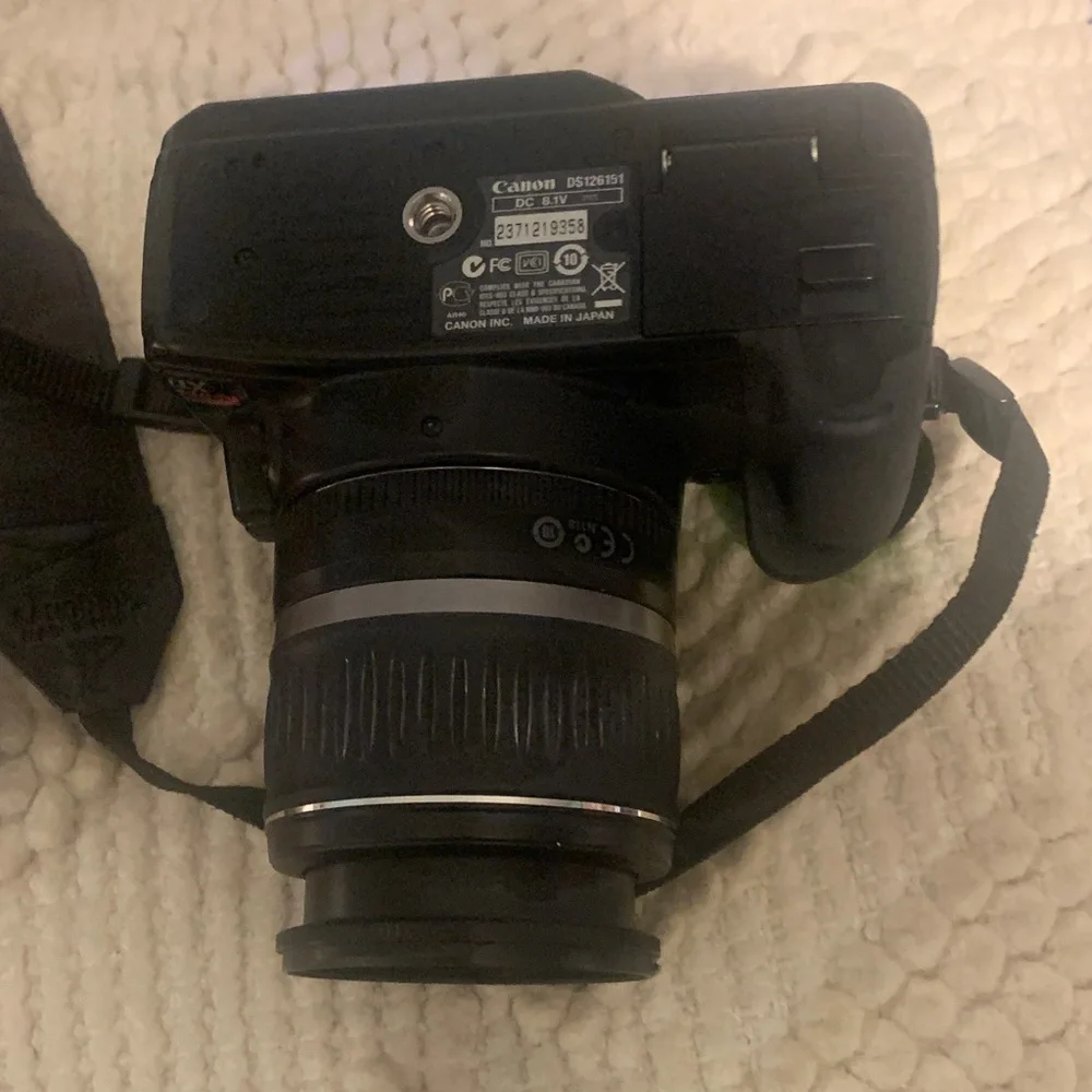 Canon EOS Rebel XTi Black Camera